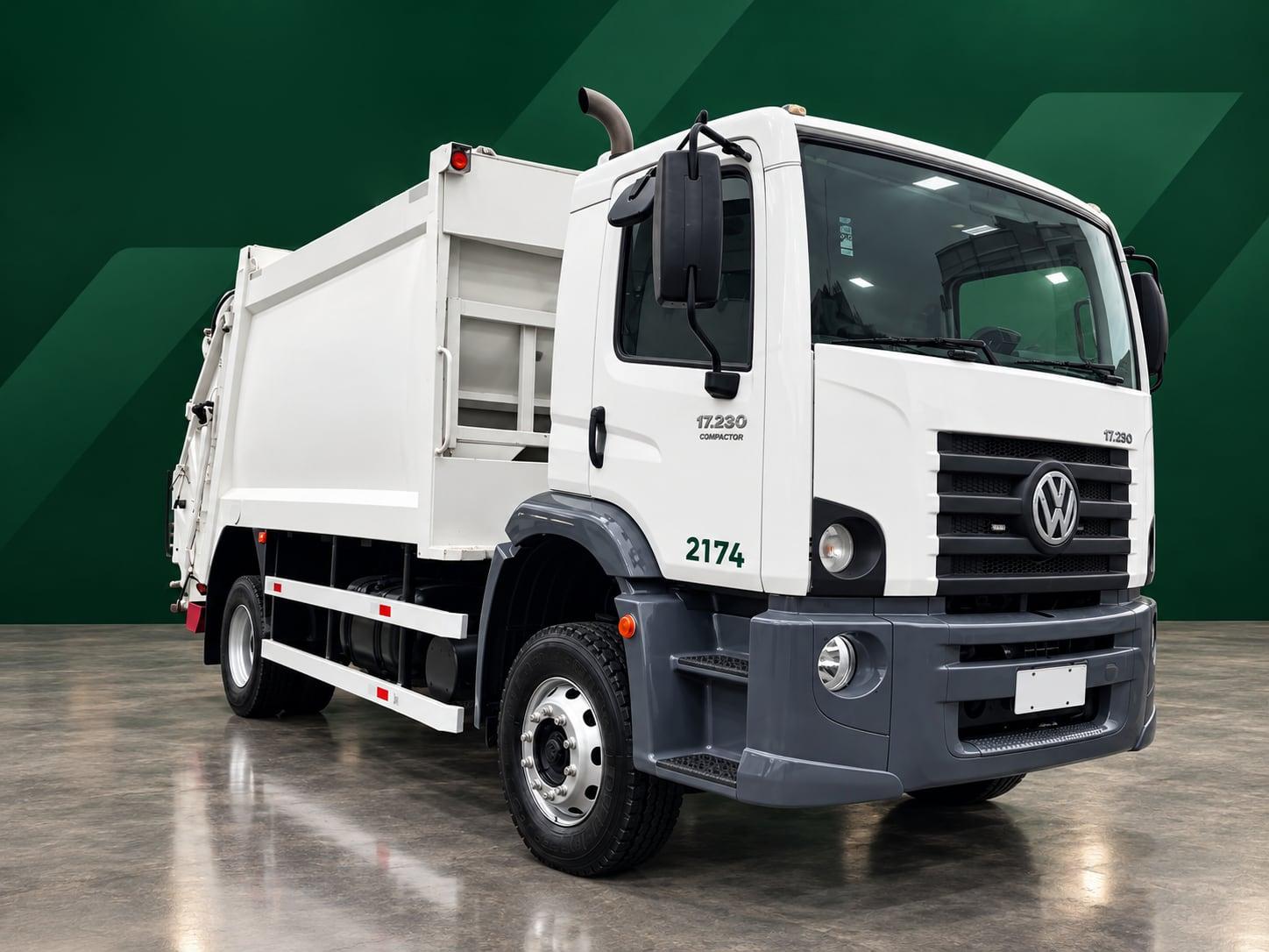 Caminhão compactador Volkswagen 17.280 de 15 m³