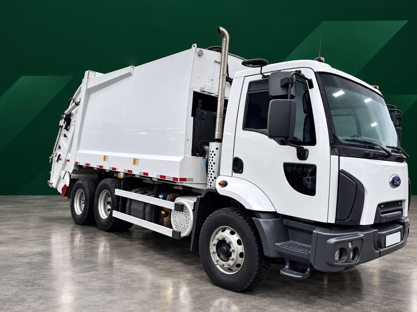 Caminhão compactador Ford Cargo 1723 de 19 m³