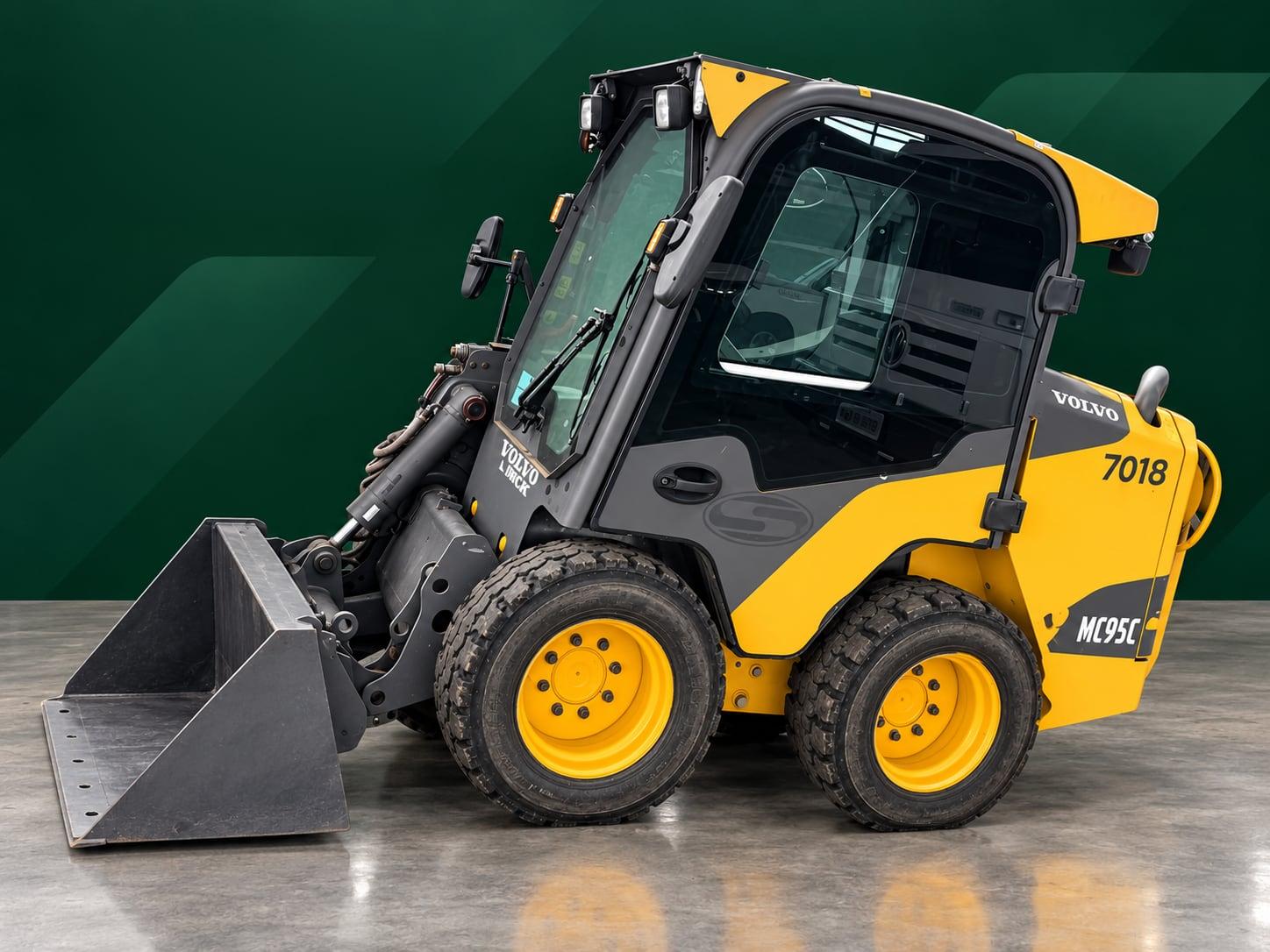 Equipamento de varrição Volvo MC95C da Locar Truck